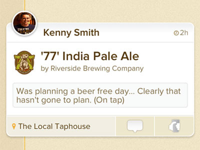 Activity Stream activity beer check in untappd