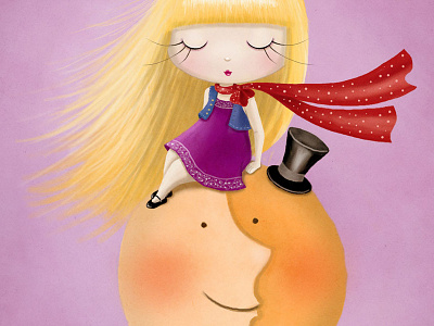 Neva art children digital fairytale illustration storybook