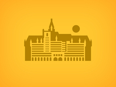 Bessborough Hotel bessborough building hotel icon illustration saskatchewan saskatoon