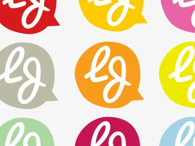 logo werq illustrator lj logo logo type typography