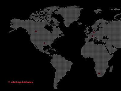 Adonit distribution hotspots adonit jot map