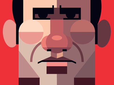 Gheorghe Hagi football illustration portrait soccer vector