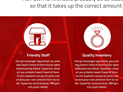 UI Icons design diamond icons person red ring store ui web white