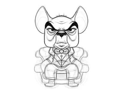 Character By AndyToonz andytoonz animal animation art cartoon character character design illustration pencil sketch sketchbook pro