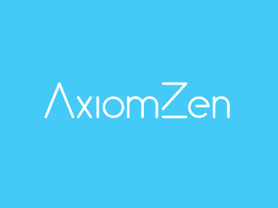 AxiomZen Identity corporate identity dog logo identity logo logo design logo mark
