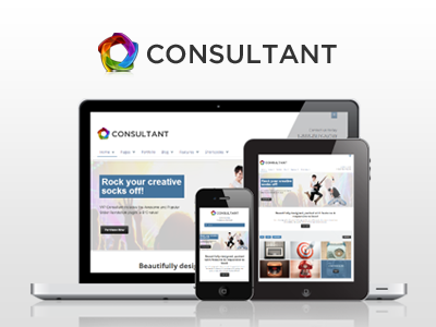 WP Consultant — Responsive Multipurpose Theme ajax business corporate responsive wordpress