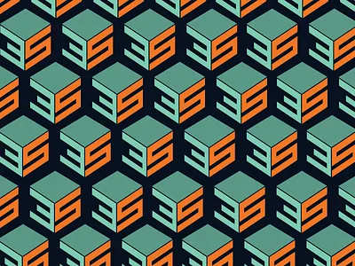 3S Logo logo pattern square