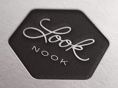 Looknook 1 branding interior design letterpress marketing