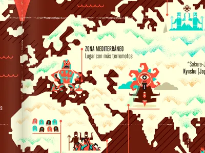 El infierno existe editorial graphic illustration illustrator indesign infographics information design photoshop relajaelcoco visual visual data yorokobu