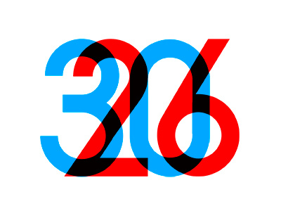 3026 blue invite logo red typo