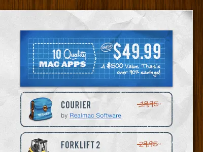 Bundle apps blueprint bundle paper texture wood