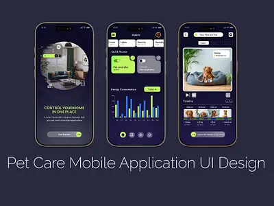 Smart Home Control App UI/UX – Simplify Your Lifestyle appdesign application design interactiondesign templatedesign ui uidesign uiux uiuxdesign ux uxdesign uxui uxuidesign