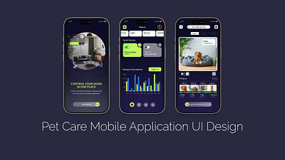 Smart Home Control App UI/UX – Simplify Your Lifestyle appdesign application design interactiondesign templatedesign ui uidesign uiux uiuxdesign ux uxdesign uxui uxuidesign