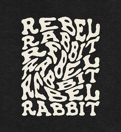 Rebel Rabbit Merch Design brand brand design brand identity brand logo branding design graphic design illustration logo logo design merch merch design merch logo