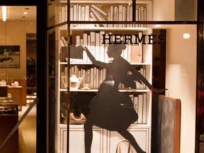 Hermes Shopfront, Melbourne australia fashion hermes melbourne paris shopfront window display