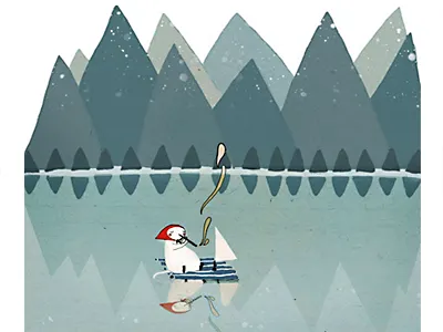 Dribbble drawing flute illustration