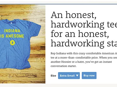 An honest, hardworking tee. indiana indiana is awesome t shirt tee tee shirt