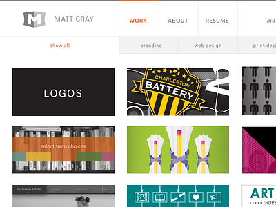 Portfolio Gallery design portfolio responsive web design
