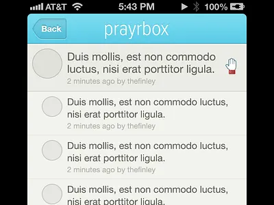 Prayrbox Comments comments iphone mobile prayer prayrbox social