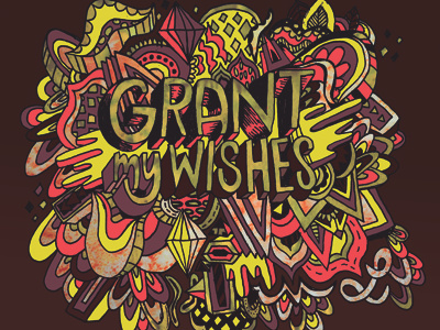 Grant My Wishes album art printmeggin