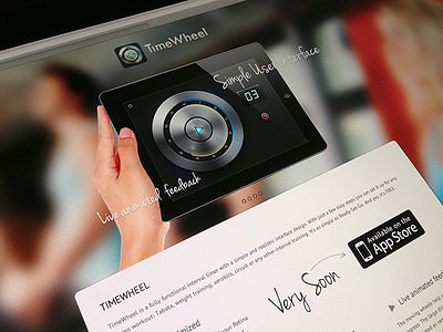 TimeWheel App app intervals ipad retina time timer unlimeted wheel workout