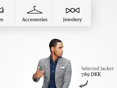 Menu for webshop design menu ui ux webshop