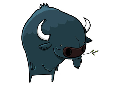 Bizombi bison blue buffalo dead zombie