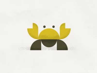 Baby Crab animal crab illustration