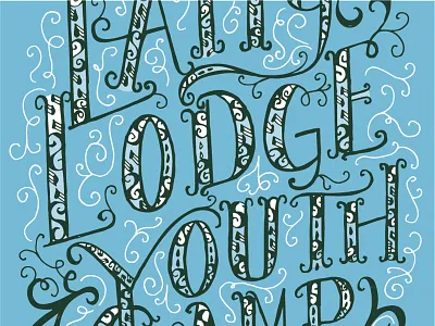 Another swirly...whodathunkit fancy lettering script type typography