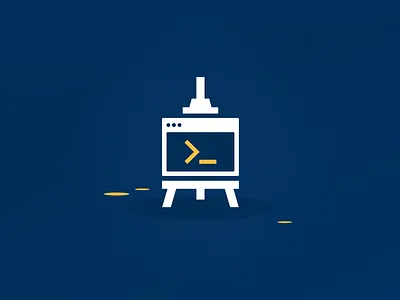 Mark for a Startup brand branding canvas emblem logo mark paint scaffold startup