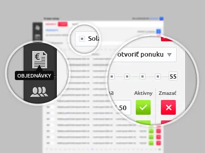 E-shop CMS details box button check checkbox cms delete down drop dropdown e shop eshop icon listing orders page pages shop tick tooltip user