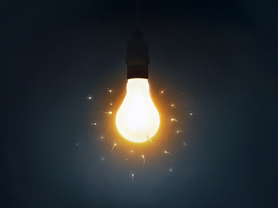 Life bulb bulb illustration life light light bulb