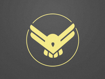 Sparrow bird icon logo