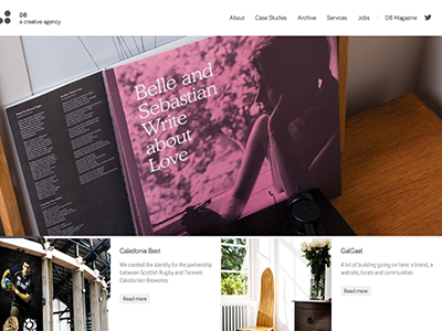 weared8.com agency design portfolio responsive website