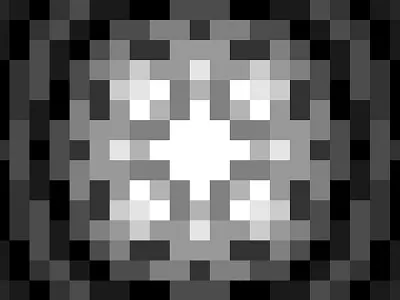 Luma Matte 8 bit design motion graphics