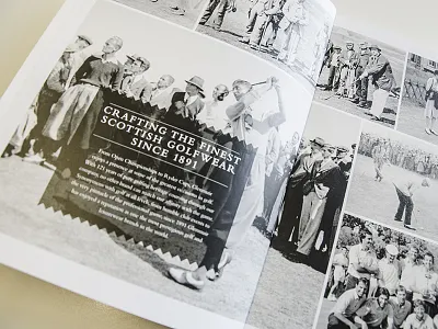 Glenmuir SS2013 Brochure Heritage Spread brochure print