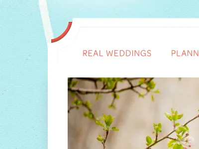 Paper corners blog corner edge inverted corners layers papers wedding