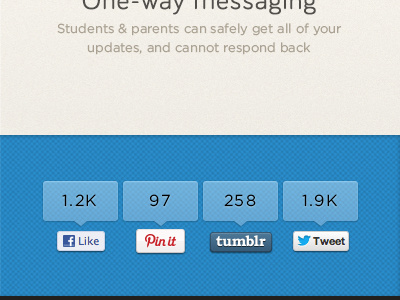 Social Callouts counter facebook like number pinit pinterest site social texture tooltip tumblr tweet twitter web