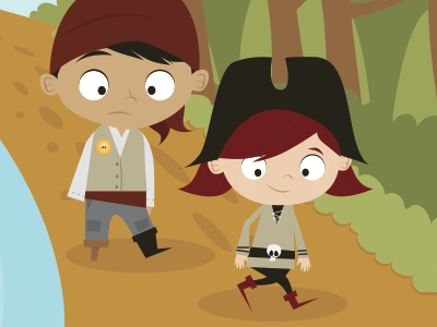Island Walk illustration