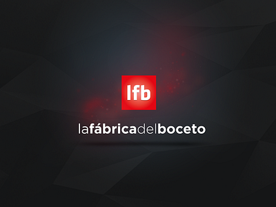 LFB rebrand black brand branding lfb logo polygon rebrand red