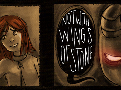 Blood From a Stone page 8 Peek comic demon drawing manga