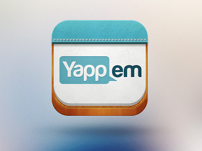 Yappem App Icon app app icon application icon illustration ios