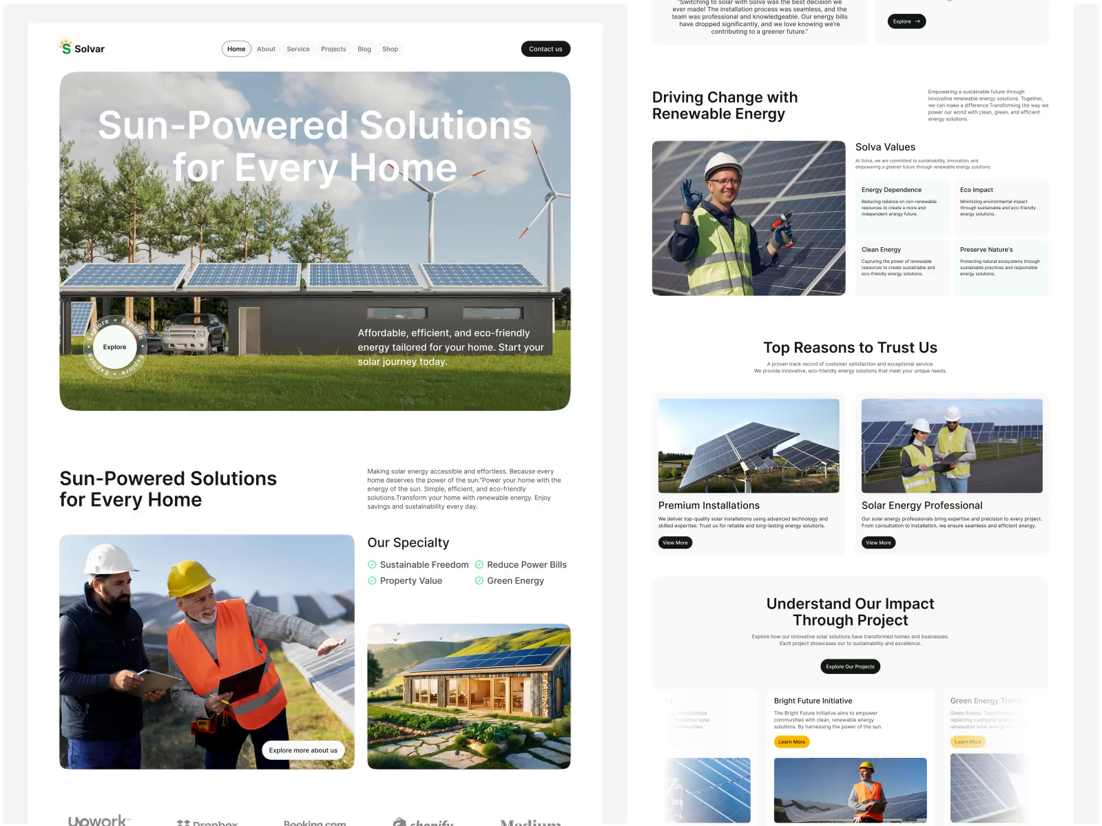 Example of Website Design