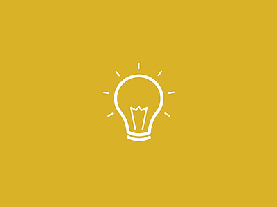 Just an idea bulb icon