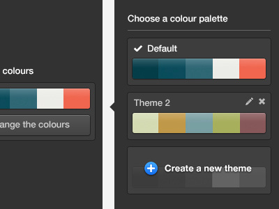 Moarrr colooours! cakemail color colour palette picker scheme swatch theme