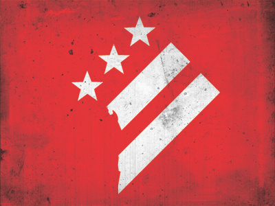 District of Columbia dc district of columbia flag red star stripe washington white