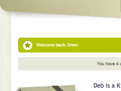 Success message flash message icon success