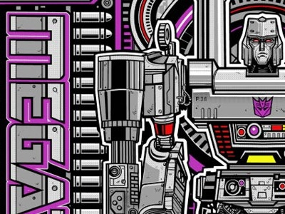 Megatron art decepticon design esse g1 graphic illustration logo megatron mondo movie not philips poster printj screen transformers