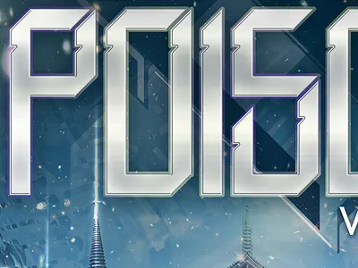 Pick Your Poison (Type) blue dubstep edm endeffect music precurser type typography
