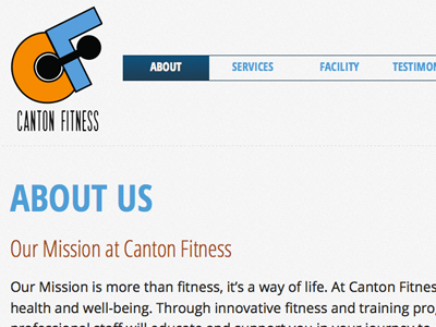 Example of CF About Us Page